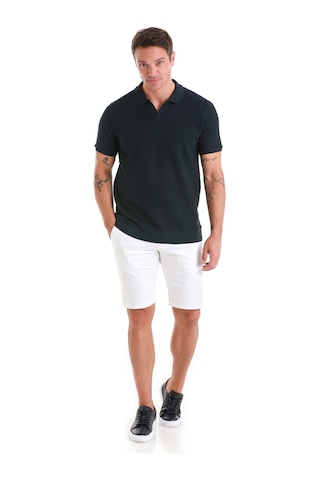 Hatemoğlu Lacivert Regular Fit Düz Polo Yaka Pamuklu Tişört 35362024c011 005 Lacivert
