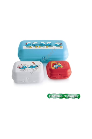 Tupperware Beslenme Seti İstiridye Şirinler Hsgl N11.20612