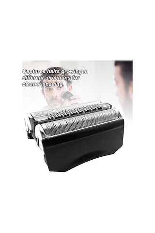 Geeksen Razor 70b Elektrikli Tıraş Makinesi Yedek Başlıkları Tıraş Folyosu Parçaları Braun Series 7 İçin Yedek