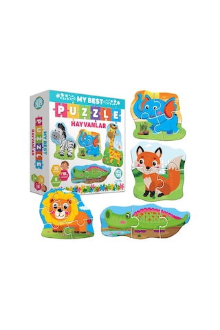 Circle Toys My Best Puzzle Hayvanlar