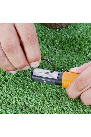 Ximistore9 "taşınabilir Bahçe Makası Bileme Aleti - Çok Fonksiyonlu Keskinleştirici"