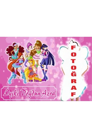 Winx Doğum Günü Afişi (340771020)