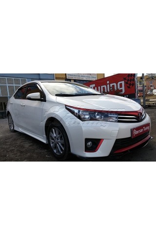 Toyota Corolla Uyumlu Tampon Ekleri-fibersan Tuning