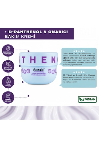 Dermokil D-panthenol Yoğun Nemlendirici Onarıcı Bakım Kremi 250 Ml