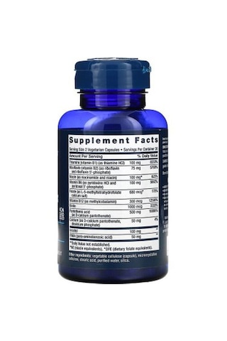 Life Extension Bioactive Complete B Vitamin Complex 60 Vegetarian