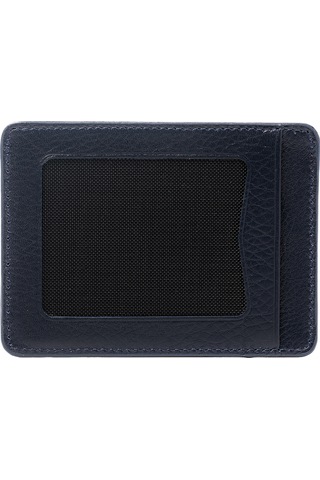 Lacivert Cüzdan & Kartlık Unisex 544 Grande Deri Cüzdan Kartlık