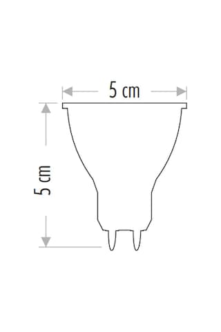 Cata Ct-2104 5 Adet Halojen Çanak Ampul 50W