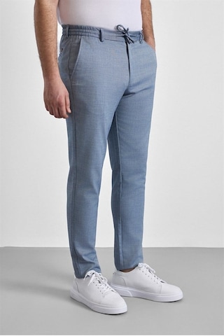 Süvari Lacivert Slim Düz Jogger Pantolon Pn2020500765-m09