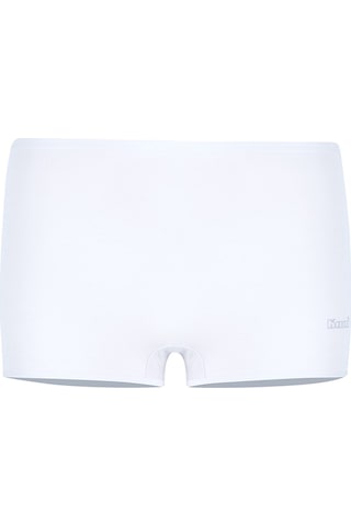 Kom Basic Kadın Short Külot 2li Beyaz Beyaz
