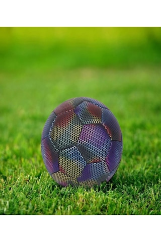 Kapris Fosfor Desenli Dikişli Hentbol Topu X734 Çok Renkli