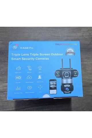 Acme Ac-6030 Ptz Wıfı Smart 3kameralı Aı Kamera