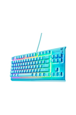 Steelseries Apex 3 Tkl Rgb Suya Ve Toza Dayanıklı Türkçe Gaming Klavye Mavi