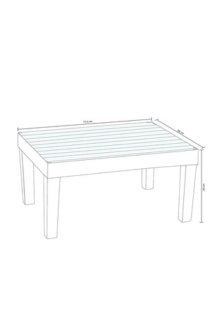 Holiday Toscana Balkon Takımı Beyaz