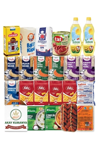 Ramazan Kumanyası Erzak Paketi Gıda Kolisi 22 Parça