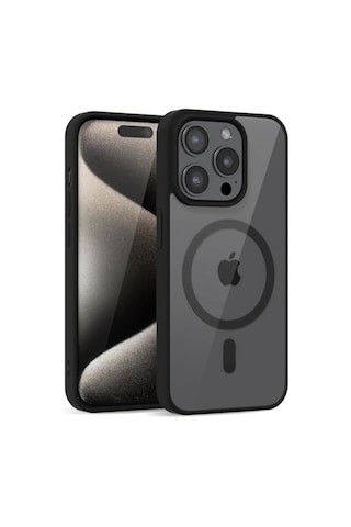 İphone 15, Magsafe İle Uyumlu Güçlü Manyetik Kılıf, Şeffaf Sararmaz Arka Kapak, Gerçekçi Tuş Basım Hissi, Kaym Genel