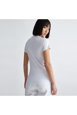 Lıu Jo Liu Jo Kadın Beyaz T-shirt