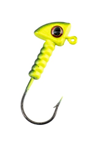 Kurşunlu Jighead Zoka - 6g - Fishack - Yeşil Siyah Xha06 - 5 Adet