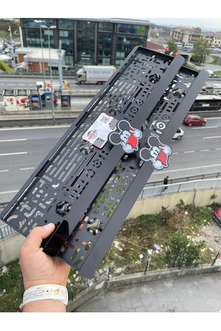 Mickey Mouse Özel Tasarımlı Pleksi Plakalık