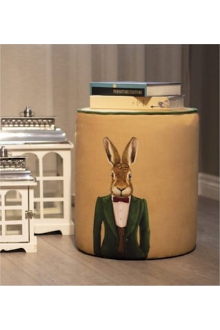 Mr. Rabbıt Puf Kumaşı Süettir. Uluslararası Solmama Sertifikasına Sahiptir. Çok Renkli