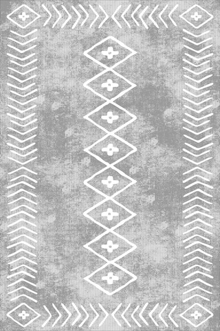 West Home Dijital Baskı Yıkanabilir Kaymaz Taban Leke Tutmaz Mutfak Halısı Salon Halısı Ve Yolluk Wh 375 Grey