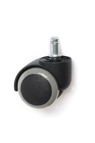 Sandofis Siyah Metal Yıldız Ayak Ofis Koltuk Ayağı Ve 5 Gri Teker