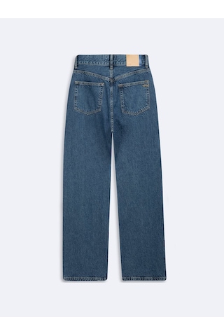 LTB Vanetta Düz Paça Yüksek Bel Mid Indigo Jean Pantolon
