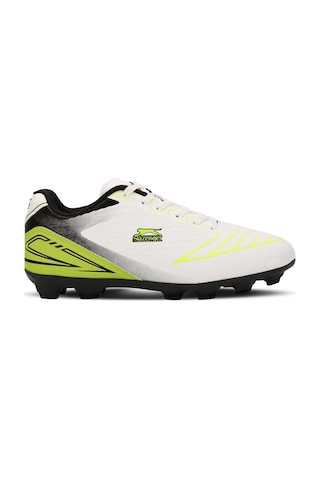Slazenger DANGER I KR Erkek Halı Saha Beyaz / Yeşil Futbol Ayakkabısı