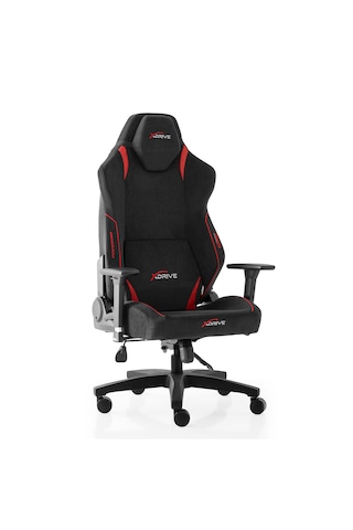 Xdrive Anka Kumaş Profesyonel Oyuncu Koltuğu Kırmızı/Siyah