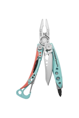 Leatherman Skeletool Cx Paradise Çok Amaçlı Kamp Çakı Mavi