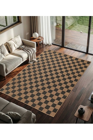 Fame Minimalist Sisal Halı - Fm02 Fm04bl
