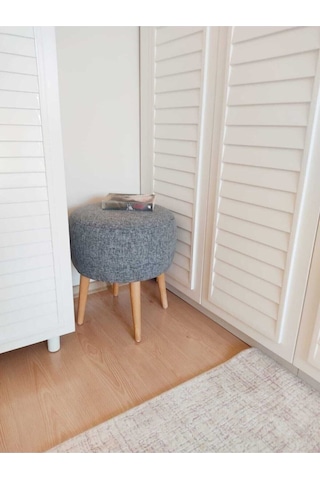 Neta Home Gri Puf & Bench & Tabure Gri