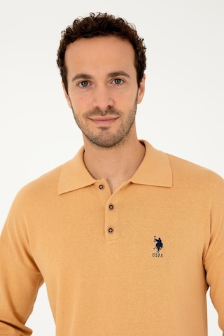 U.s. Polo Assn. Erkek Camel Kazak /triko 50293506-vr015 Camel