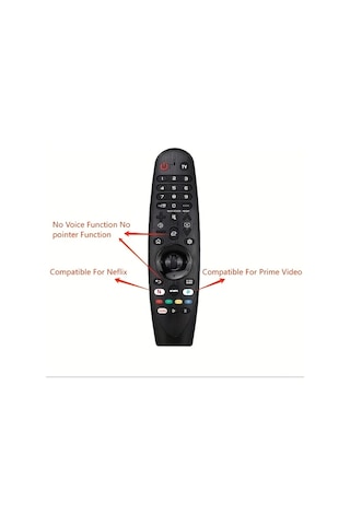 Akb75855501 Smart Tv Uzaktan Kumanda -akb75855501, Mr20gamr21ga, Mr21gc Modelleri İle Uyumlu - Kızılötesi, Pil Gücünde, 3 Cihaza Kadar Destekler