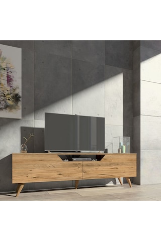 Luzon Tv Sehpası Tv Ünitesi Çam