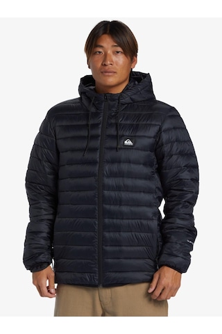 Quiksilver Scaly Hood Erkek Mont Siyah