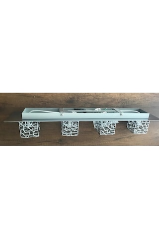 Trio Modern Krom Aynalı 4 Lü Avize Işık Aydınlatma