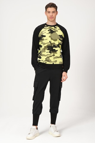 Alexander Gardi Alexandergardı Kamuflaj Desenli Sweatshirt Un-14591 001