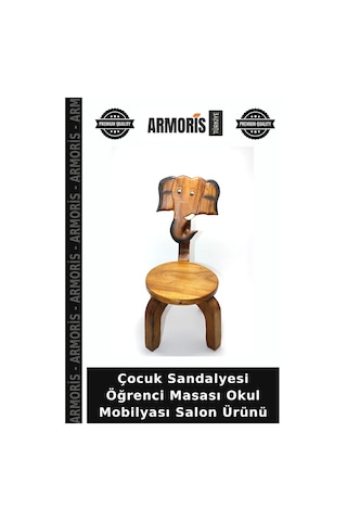 Çocuk Sandalyesi Öğrenci Masası Okul Mobilyası Salon Ürünü Çok Renkli