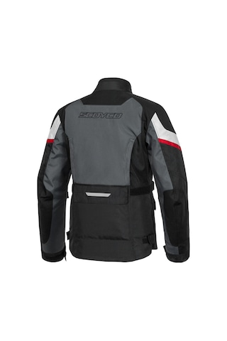 Ebakbak Motosiklet Montu 4 Mevsim Full Koruma Long Oxford Kumaş Motorcu Mont Touring Black