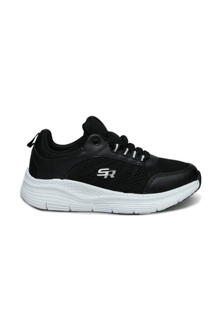 Best Of 1005-26 Shırble Anorak Anatomik Taban Kadın Sneaker Siyah Beyaz Siyah