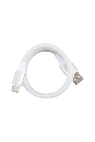 Zga Cb11 5a Usb Tip-c Alüminyum Alaşımlı Manyetik Veri Kablosu, Uzunluk: 1m Beyaz