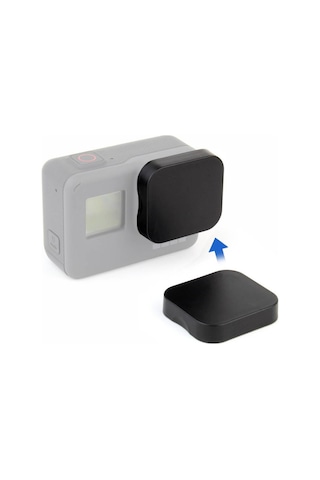 Gopro Hero 5 İçin Lens Koruyucu Kapak Siyah