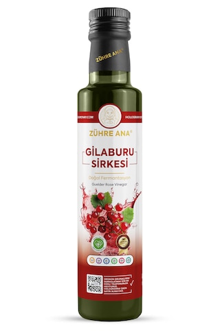 Gilaburu Sirkesi Doğal Fermantasyon Guelder Rose Vinegar 500 Ml