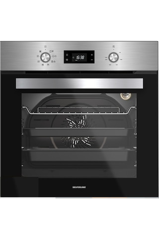 Silverline BO6504X01 - CS5629B01 - 3457 Soho Siyah Ankastre Set