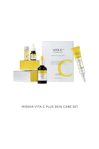 Missha Vita C Plus Correcting & Firming Ampoule Serum 40 ML + Vita C Plus Eraser Toning Cream 30 ML