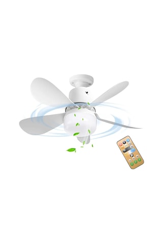 Cata Ct-1155 Karayel Fanlı 82 Watt Led Ampul Lamba Beyaz Işık Vantilatör Aydınlatma E27 3 Renk Dim Edilebilir