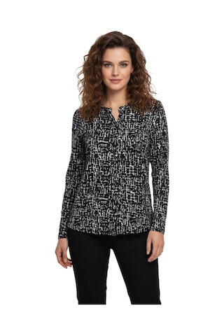 Wearon Kadın Yumoş Düğmeli Modelli Bluz Bgl-st05134 Siyah