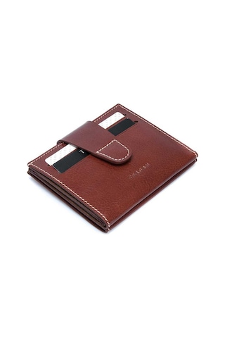 Tergan Taba Deri Erkek Cüzdan - S1ce00001544-b01 Taba