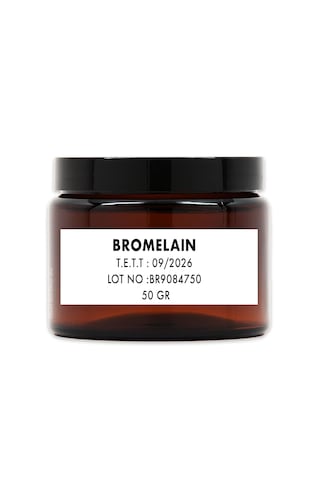 Bromelaın Extract Bromelain 50 Gr