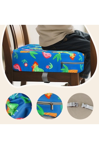 Suntek Çocuk Yemek Sandalyesi Yükseltici Koltuk Yıkanabilir